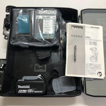  MAKITA マキタ 電動工具 インパクトドライバー　TD172DRGX TD172DRGX