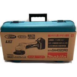 □□ MAKITA マキタ 100mm 充電式ディスクグラインダ GA402DRG Sランク