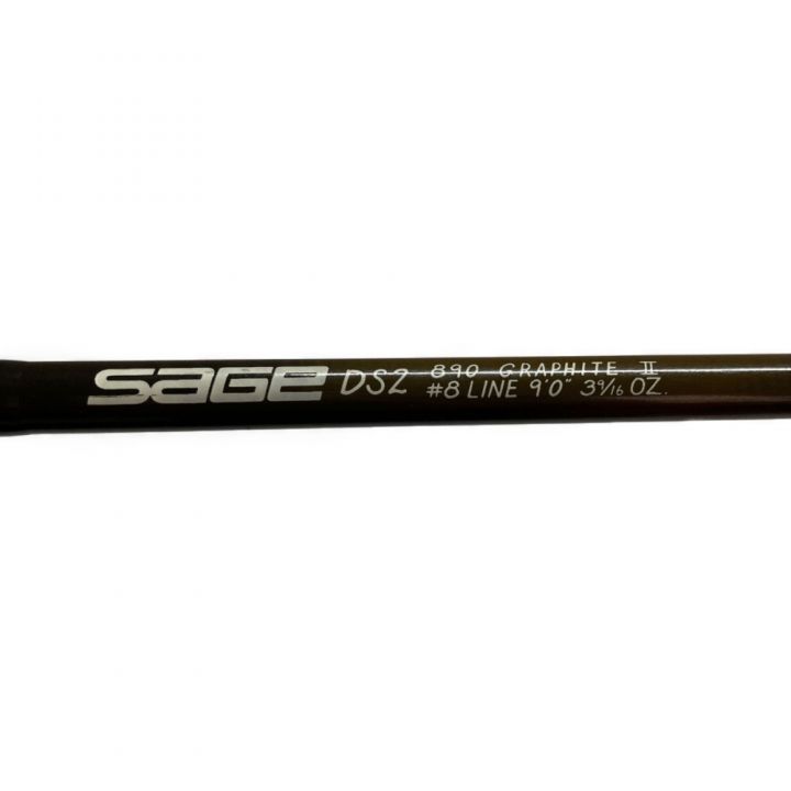 sage　グラファイトⅡ DS 890 セージ グラファイトII 890 DS ♯8/M087L フライロッド 美品 : 釣king