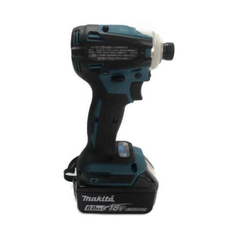 中古】 MAKITA マキタ 電動工具 インパクトドライバー 18V TD172DRGX 