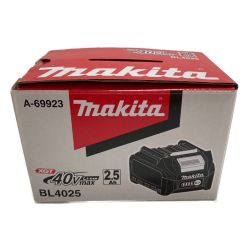□□ MAKITA マキタ バッテリー　2.5Aｈ　40VMAX BL4025 Sランク