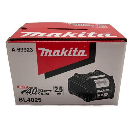 MAKITA マキタ バッテリー　2.5Aｈ　40VMAX BL4025