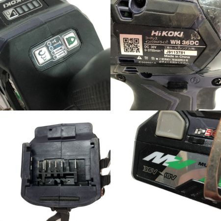  HiKOKI ハイコーキ 電動工具 インパクトドライバー　36V WH36DC