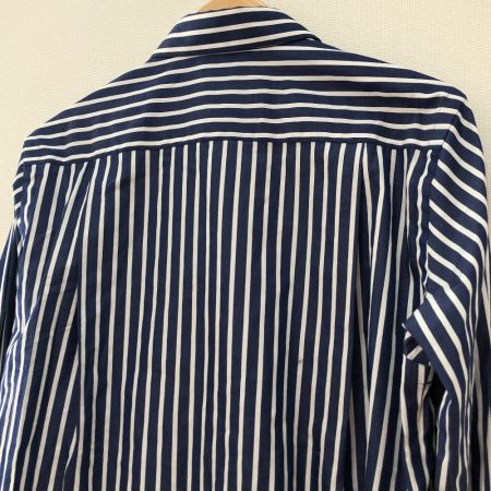 中古】 sacai メンズ衣料 シャツ サイズ1 ストライプ 21-02585M スカイ