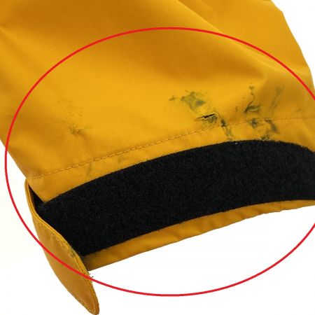  THE NORTH FACE ザノースフェイス ドットショットジャケット NP61530 イエロー×ブラック Sサイズ キズ有