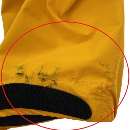  THE NORTH FACE ザノースフェイス ドットショットジャケット NP61530 イエロー×ブラック Sサイズ キズ有