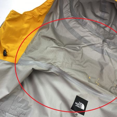  THE NORTH FACE ザノースフェイス ドットショットジャケット NP61530 イエロー×ブラック Sサイズ キズ有