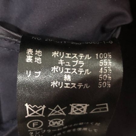  EDIFICE エディフィス メンズ メモリーハリントンブルゾン SIZE M タグ付 20-011-300-5040-1-0 ネイビー