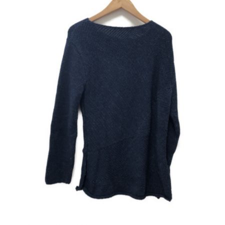  BACKLASH メンズ ニット  SIZE S  K757-01 ネイビー