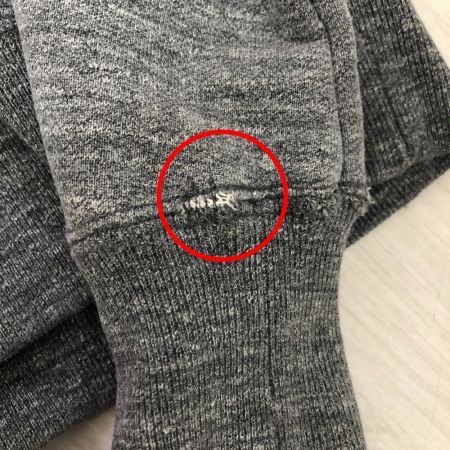  REMI RELIEF レミレリーフ メンズ衣料 スウェット　グレー ブランド SIZE M グレー