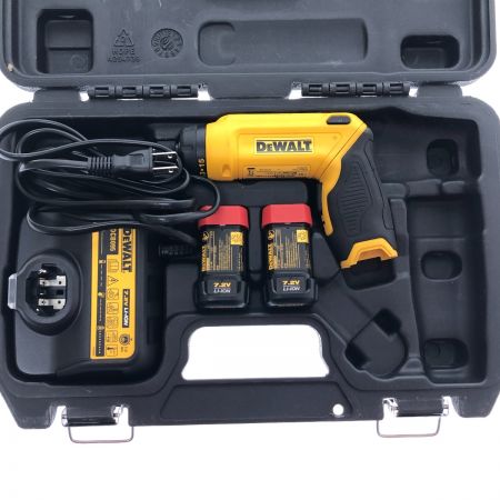  DEWALT 工具 電動工具 電動スクリュードライバー 7.2V DCF680G2