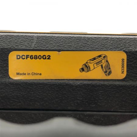  DEWALT 工具 電動工具 電動スクリュードライバー 7.2V DCF680G2