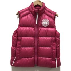□□ CANADA GOOSE カナダグース レディースサイプレスダウンベスト  SIZE S 2237L1 ショッキングピンク Aランク