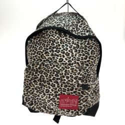 □□ Manhattan Portage マンハッタンポーテージ リュック バッグ O13 202860 ヒョウ柄 Sランク