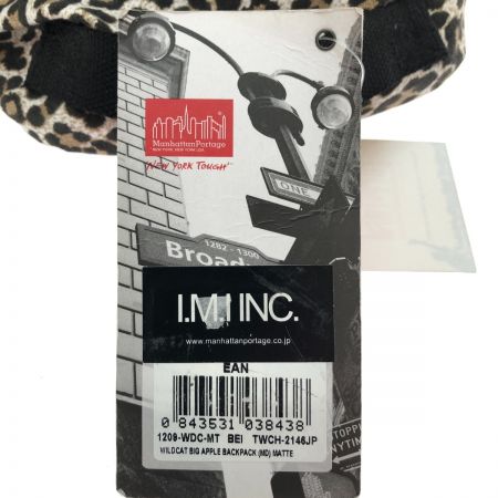  Manhattan Portage マンハッタンポーテージ リュック バッグ O13 202860 ヒョウ柄