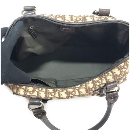  Christian Dior クリスチャンディオール トロッター柄ミニボストン