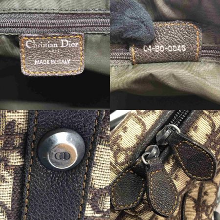  Christian Dior クリスチャンディオール トロッター柄ミニボストン