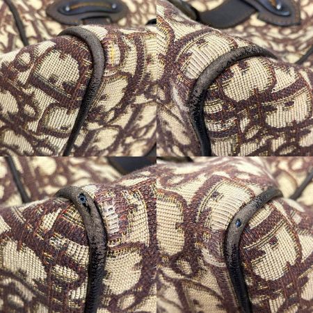  Christian Dior クリスチャンディオール トロッター柄ミニボストン