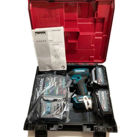  MAKITA マキタ 充電式インパクトドライバ TD002GRDX ブルー