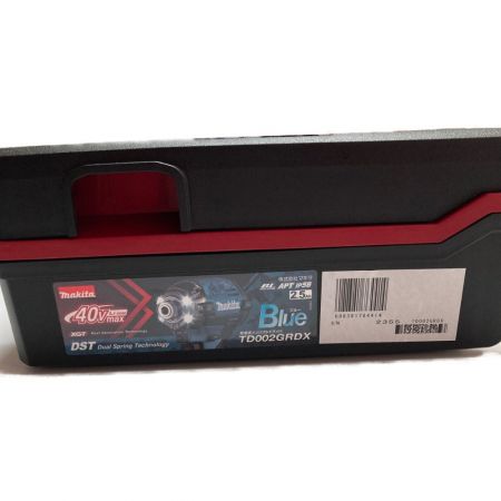  MAKITA マキタ 充電式インパクトドライバ TD002GRDX ブルー