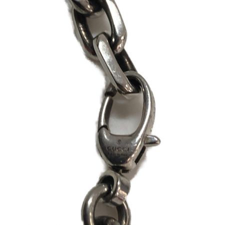  GUCCI グッチ インターロッキングG　ブレスレット　シルバー
