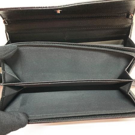  Christian Dior クリスチャンディオール トロッター チェーンウォレット エナメル レザー 2つ折長財布 02-LU-0068 ブラック チェーン欠品