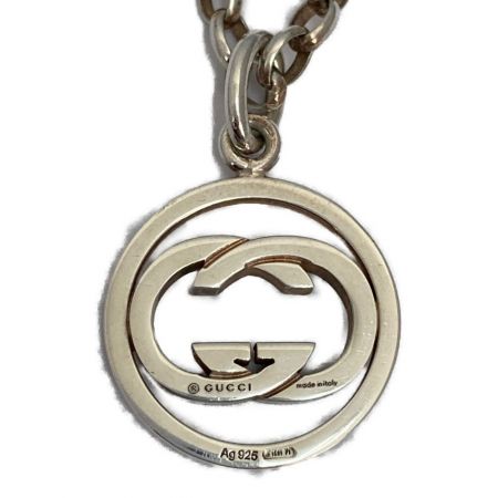  GUCCI グッチ ラウンドダブルGネックレス　シルバー 147749