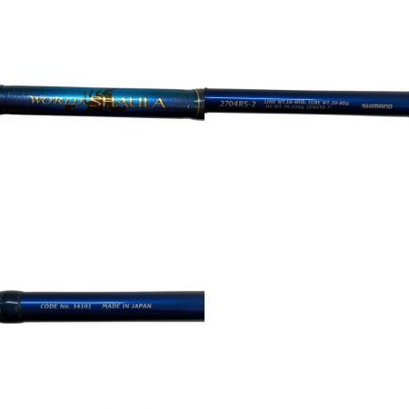  SHIMANO シマノ １１ワールドシャウラブルー　2704RS-2 34101