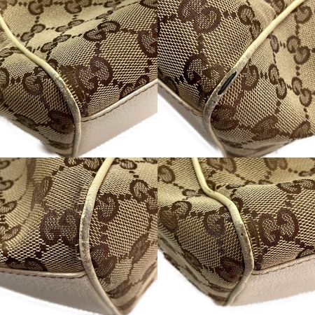 【中古】 GUCCI グッチ GGキャンバス ミニボストン ボストン