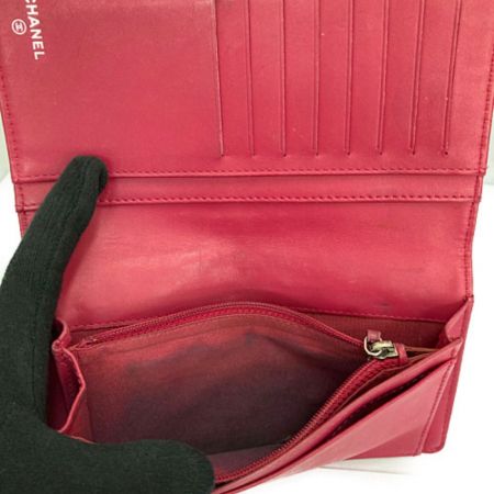  CHANEL シャネル マトラッセ　二つ折り長財布 20087691