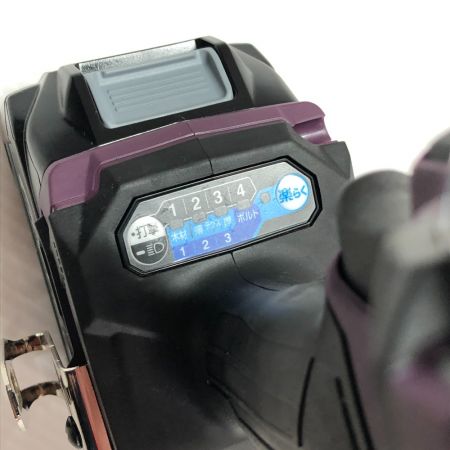  MAKITA マキタ 電動工具 インパクトドライバー　40V TD001GDXAP パープル