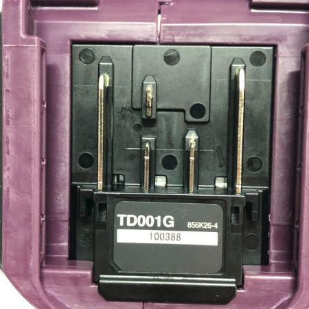 MAKITA マキタ 電動工具 インパクトドライバー　40V TD001GDXAP パープル