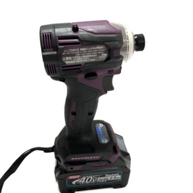 中古】 MAKITA マキタ 電動工具 インパクトドライバー 40V TD001GDXAP ...