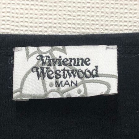 Vivienne Westwood ヴィヴィアン・ウエストウッド メンズ Tシャツ 半袖Tシャツ SIZE Free VW-LP-84597 ブラック  Bランク