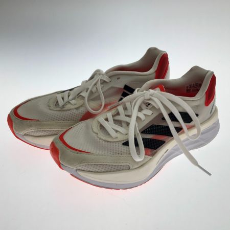  adidas アディダス アディゼロ ボストン10 ランニングシューズ 23cm FY4080 ホワイト系