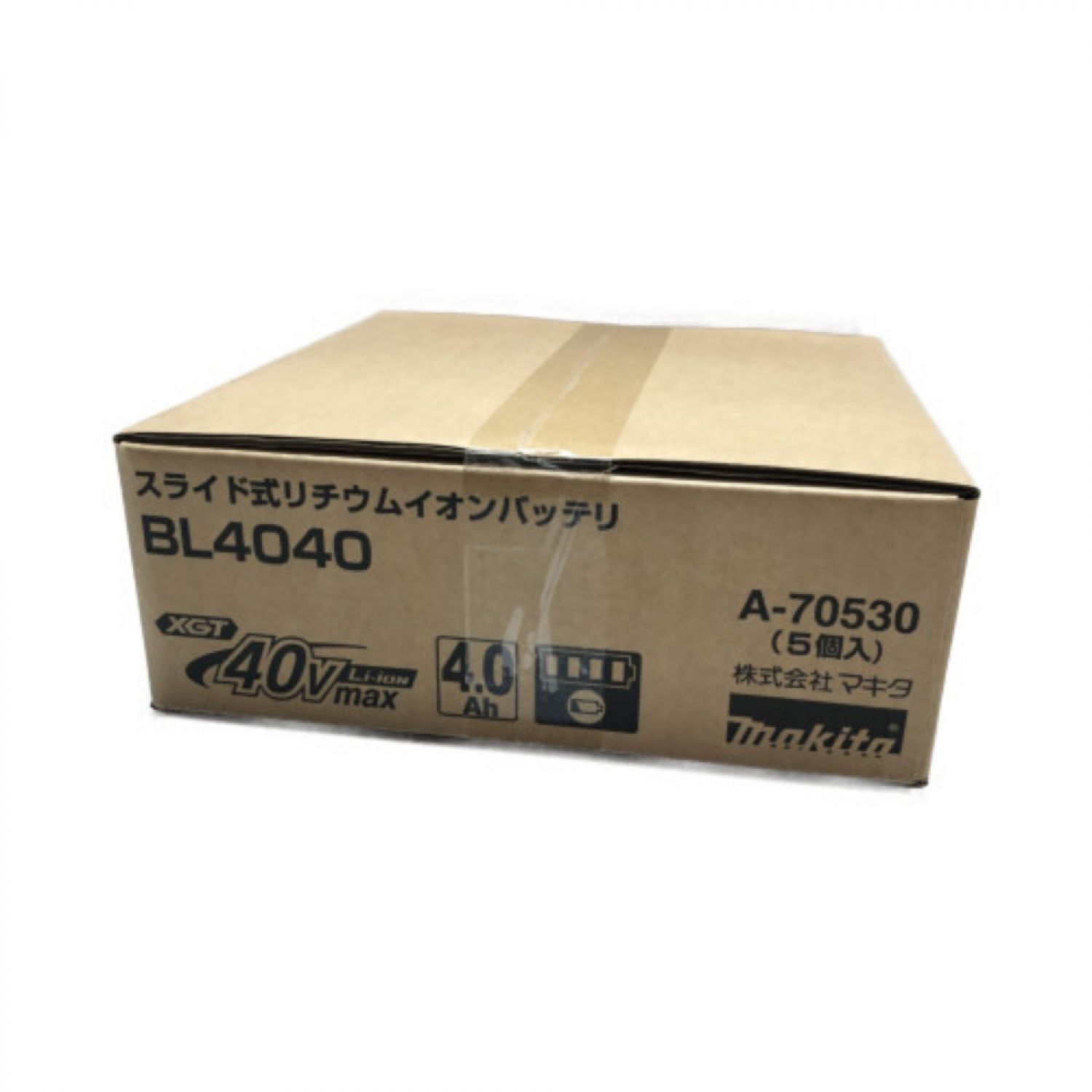 中古】 MAKITA マキタ 電動工具 バッテリー 5個セット BL4040(A-70530) Sランク｜総合リサイクルショップ  なんでもリサイクルビッグバン オンラインショップ