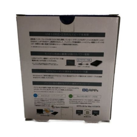  IO DATA アイオーデータ パソコン PC周辺機器 HDPH-UT3DK