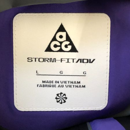  NIKE ACG メンズ ジャケット CASCADERAINSJKT サイズL パープル