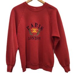 □□ 90s FRUIT OF THE LOOM メンズ衣料 スウェット SIZE L レッド Bランク