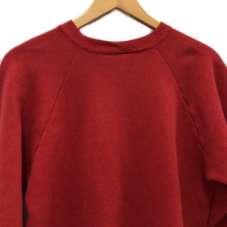  90s FRUIT OF THE LOOM メンズ衣料 スウェット SIZE L レッド
