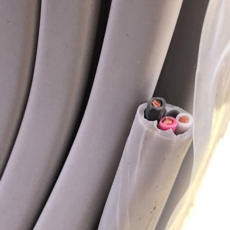  弥坂電線 工具 電材 VVFケーブル 100m 16.5kg VVF3×2.0