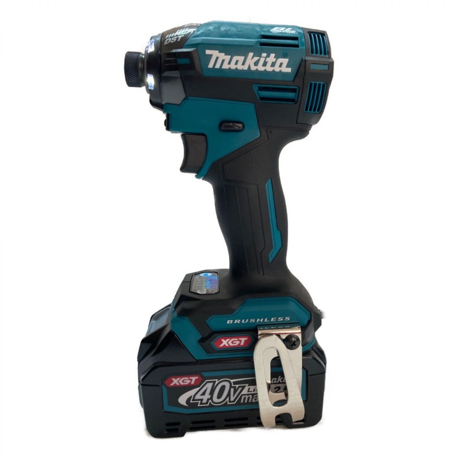 中古】 MAKITA マキタ 充電式インパクトドライバ TD002GRDX ブルー S