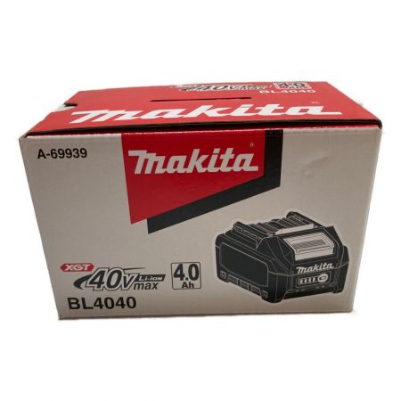  MAKITA マキタ バッテリー　40VMAX　4.0Ah BL4040