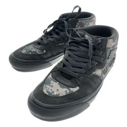 □□ VANS by VAULT×WTAPS 靴 スニーカー DIGI CAMO HALF CAB  SIZE 27cm 721454 オリーブ Bランク