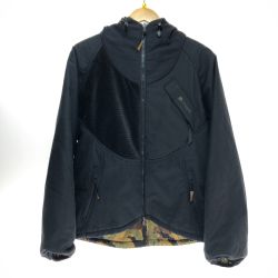 □□ SNUGPAK リバーシブル ジャケット XSサイズ 33631 ブラック/迷彩 Bランク