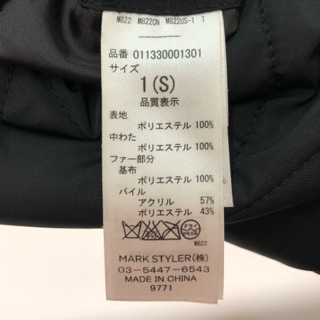  MURUA ムルーア キルティングコート Sサイズ 011330001301 ブラック