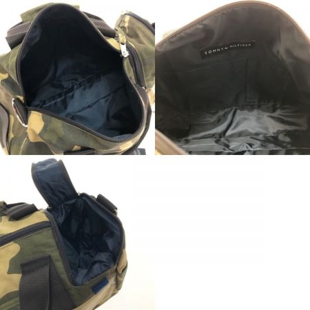  TOMMY HILFIGER トミーヒルフィガー ミニボストンバッグ/ショルダー M8L200155 937 カーキ