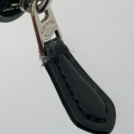  COACH コーチ ラウンドファスナー長財布 花柄  F57649 ブラック