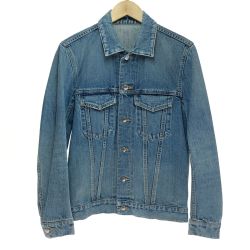 □□ ATTACHMENT アタッチメント ピュアINDセルヴィッチGジャン デニムジャケット SIZE 1 AB61-230 ブルー Bランク