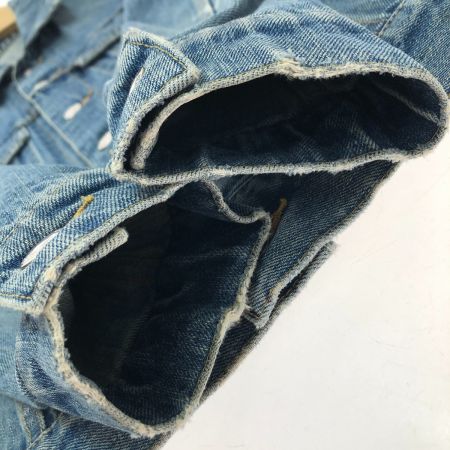  ATTACHMENT アタッチメント ピュアINDセルヴィッチGジャン デニムジャケット SIZE 1 AB61-230 ブルー